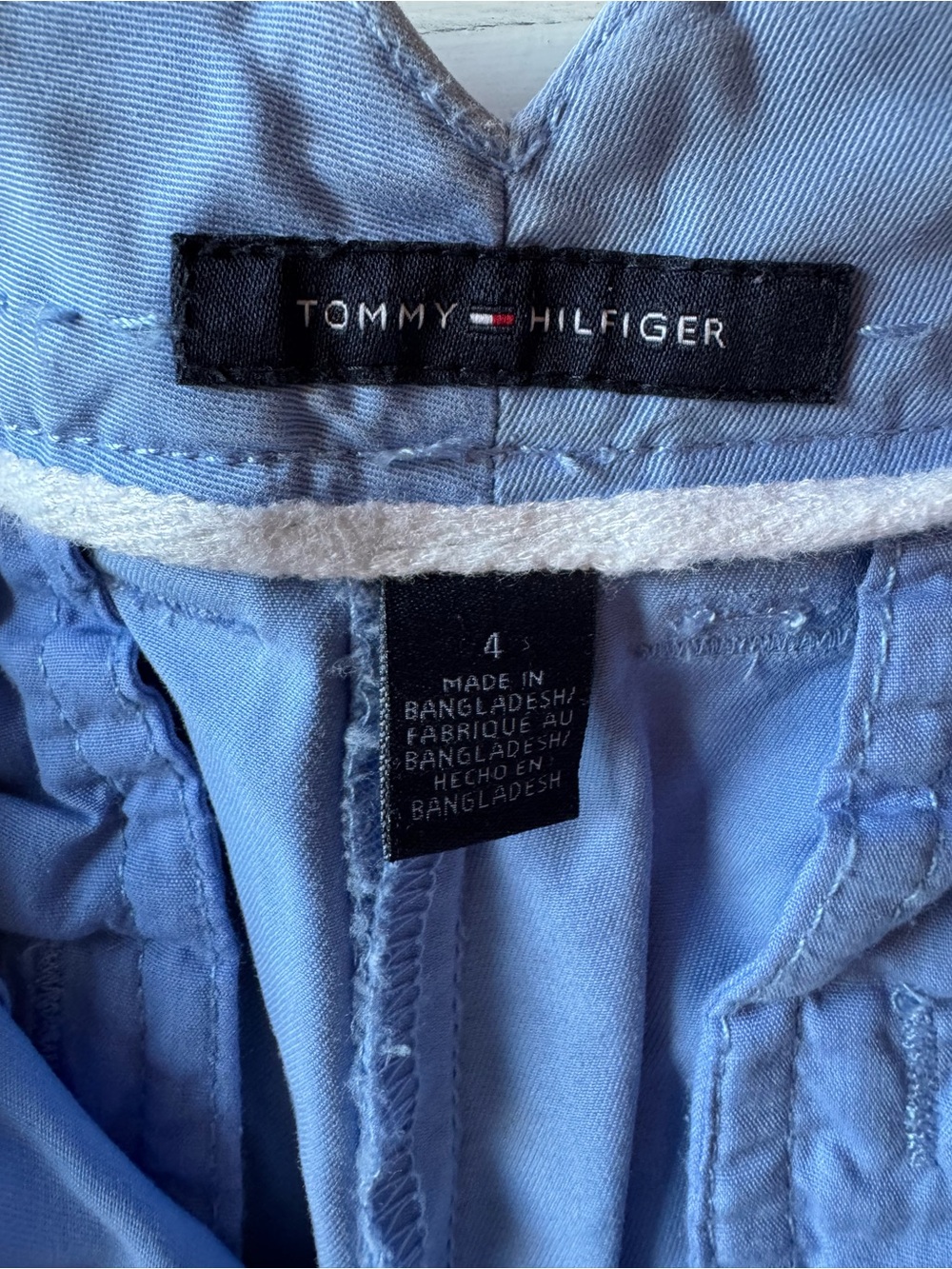 Tommy Hilfiger Light Blue Women's Pants - Picture 4 of 7